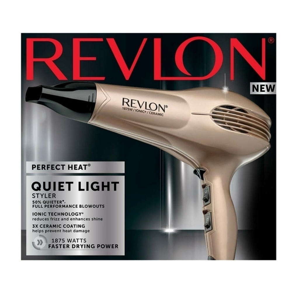 HP. Revlon Lightweight Quiet Hair Dryer